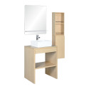 Meuble de salle de bain 60 cm VOLLO avec colonne, miroir et vasque