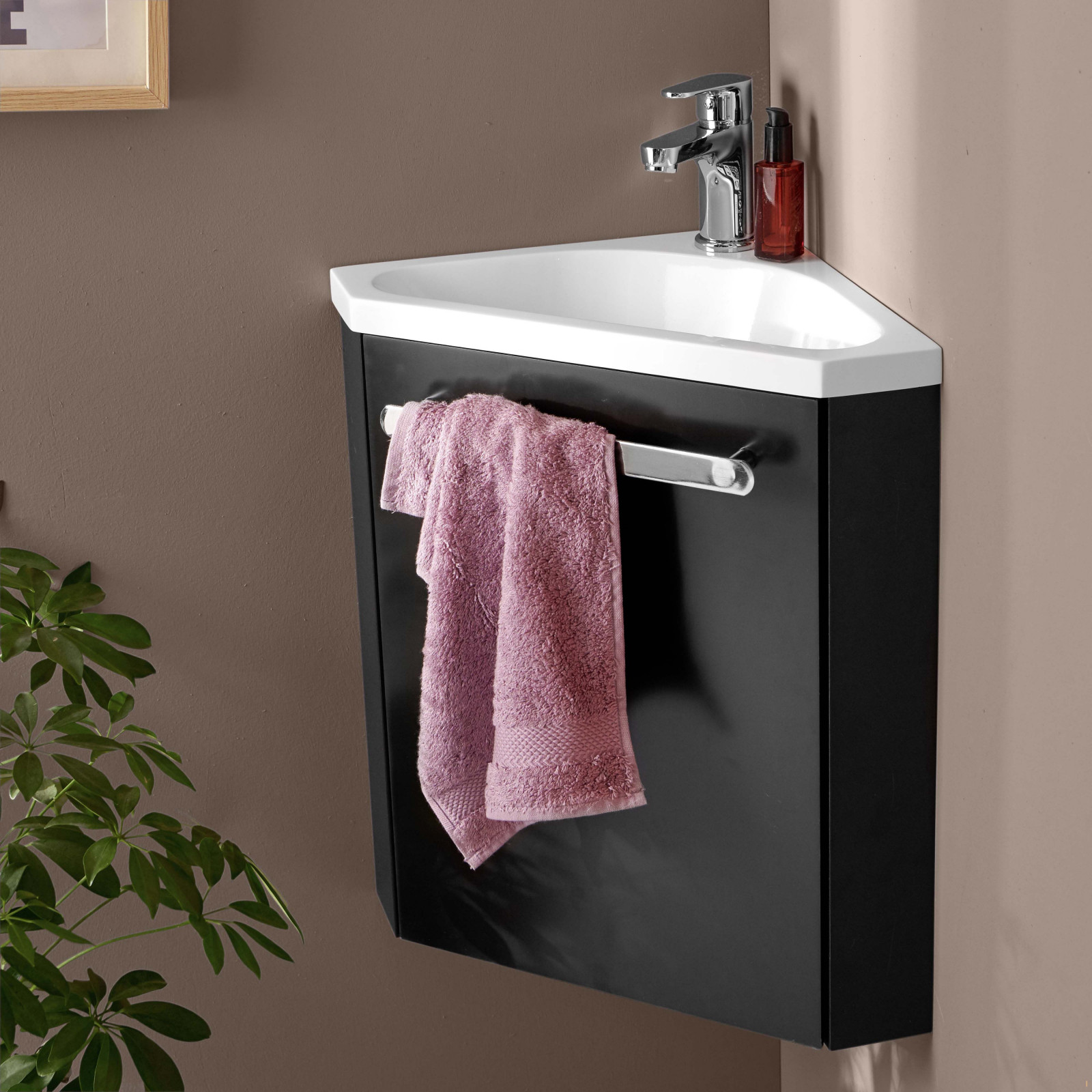 Banio Fegaro Robinet de lave-mains automatique push - Chromé