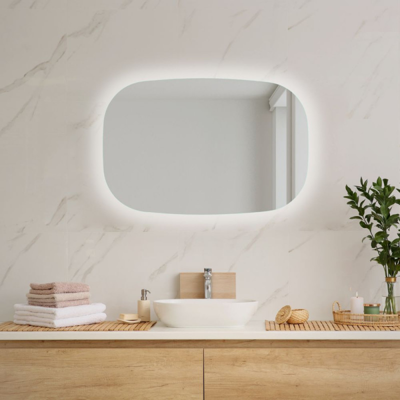 Lumière miroir LED 42CM - Lumière miroir de salle de bain 12W