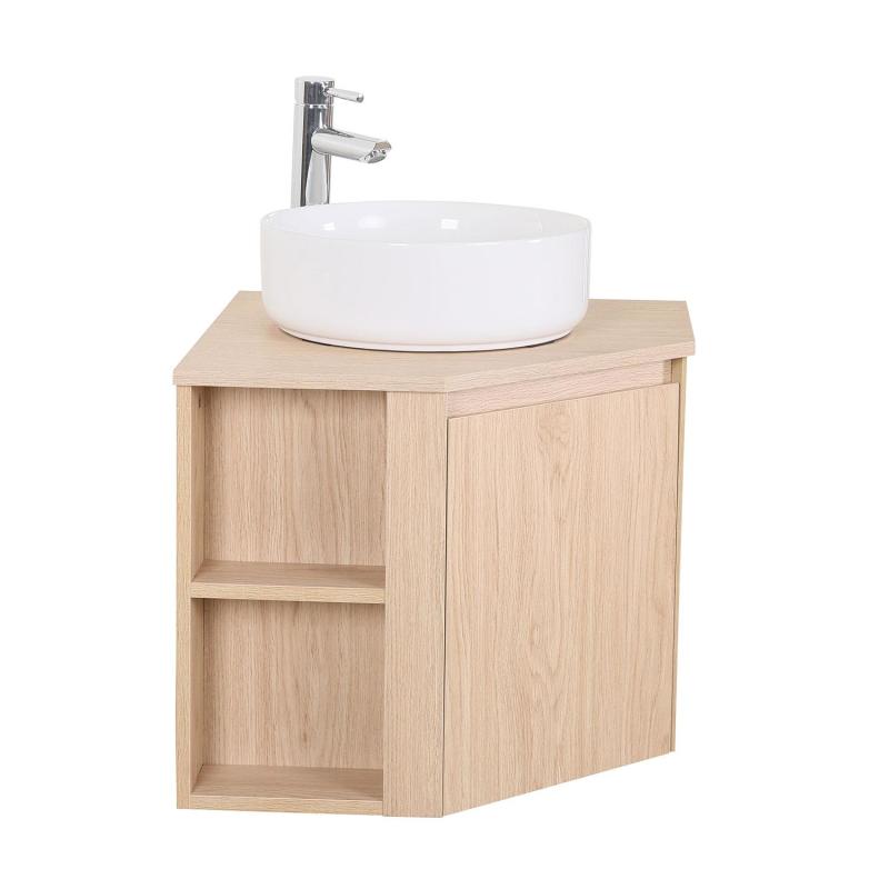 meuble de salle de bain simple vasque double mitigeur - DELORM DESIGN - Mr. Bricolage